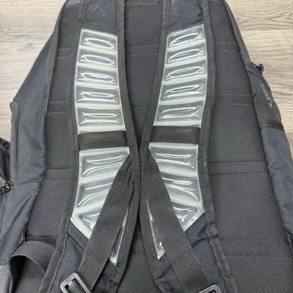 Nike EYBL Backpack Team Issued Exclusive Rare Travel Elite Black/White Logo READ